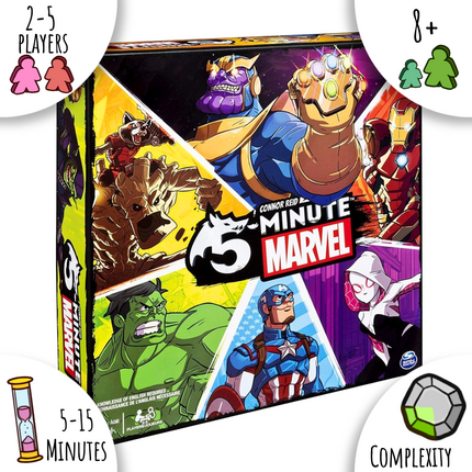 5 Minute Marvel - Available 2
