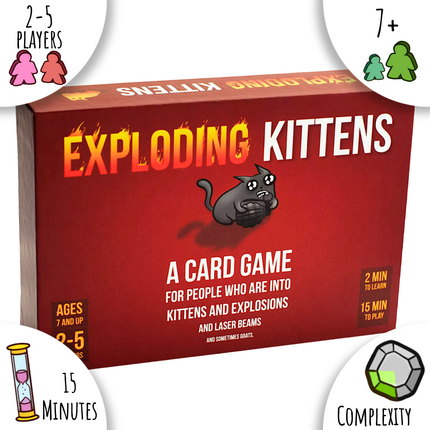 Exploding Kittens - Available 2