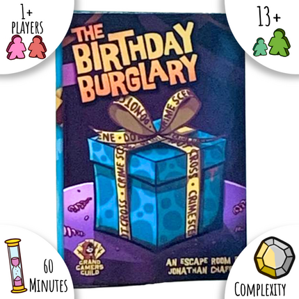 Holiday Hijinks The Birthday Burglary - Available 2