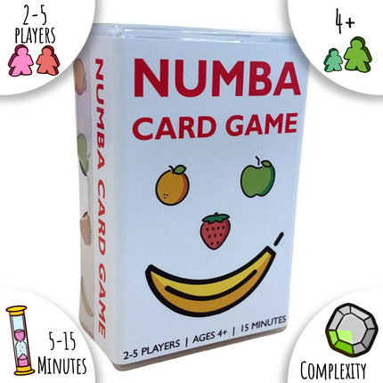 Numba Card Game - Available 2