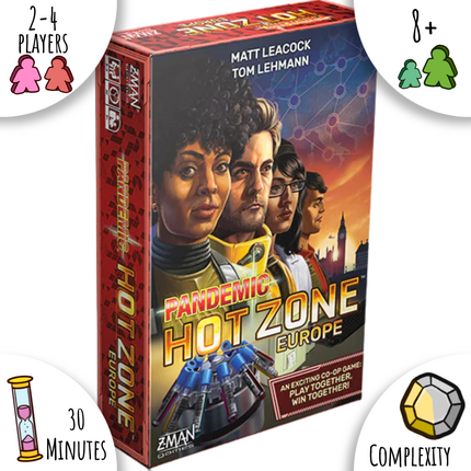 Pandemic Hot Zone Europe - Available 3