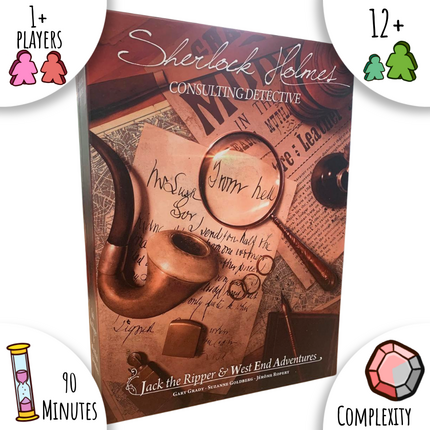 Sherlock Holmes Consulting Detective Jack the Ripper & West End Adventures - Available 2