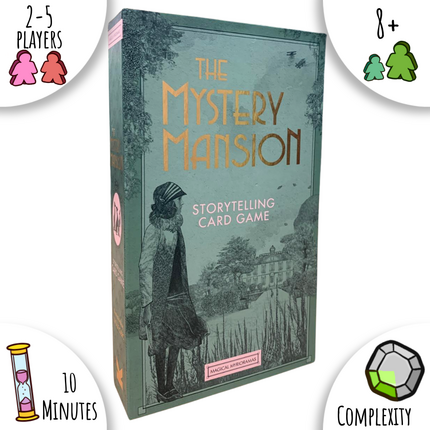 The Mystery Mansion Storytelling Card Game - Available 2