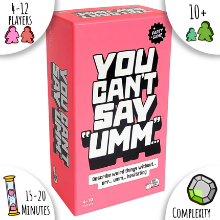 You Can't Say Umm - Available 2