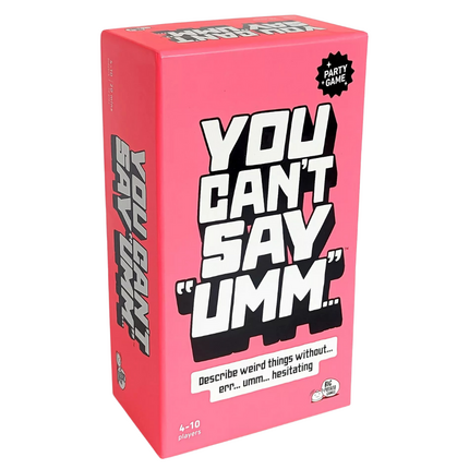 You Can't Say Umm - Available