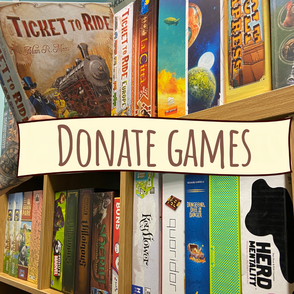 Send us your unloved games! 